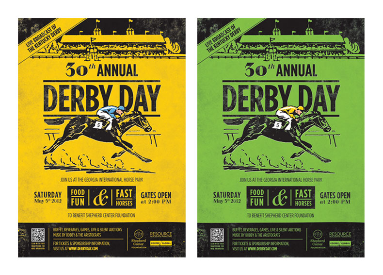 Derby Day Event Posters