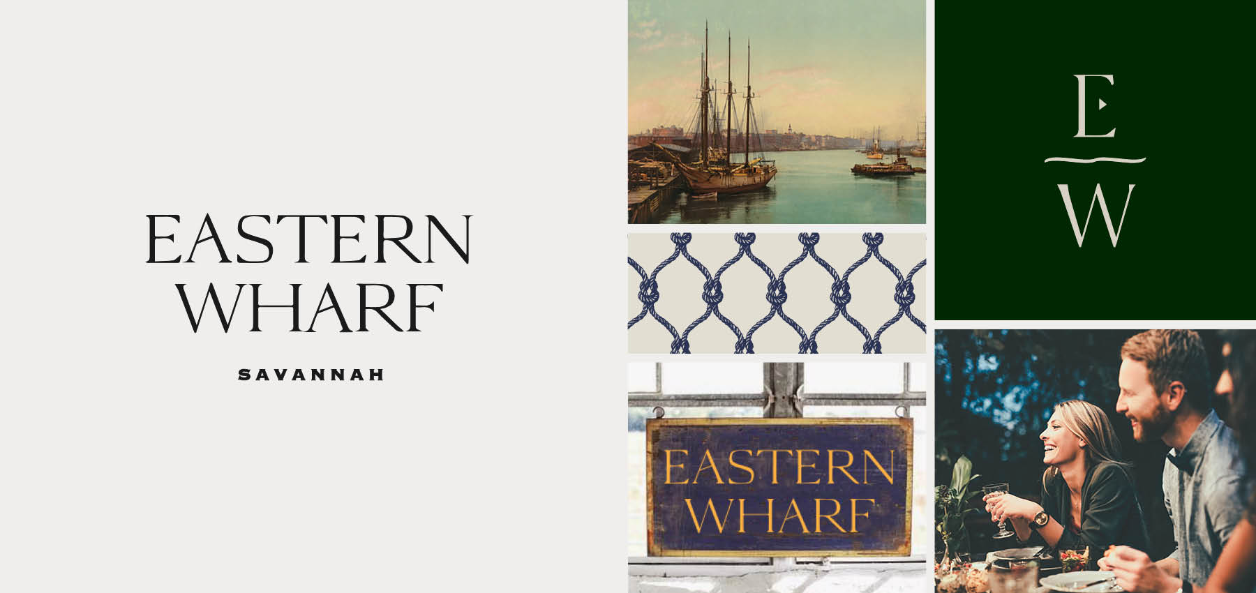 Eastern Wharf Logos