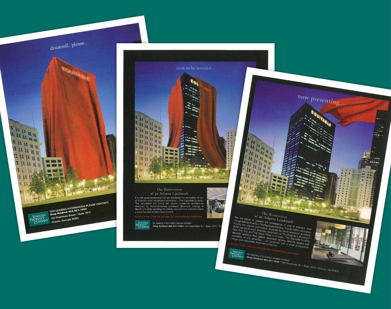 The Equitable Building Ad Campaign | Lincoln Property Company | Atlanta, GA