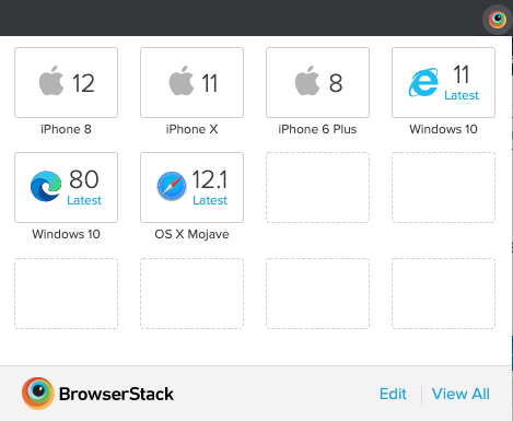 BrowserStack Quick Launch