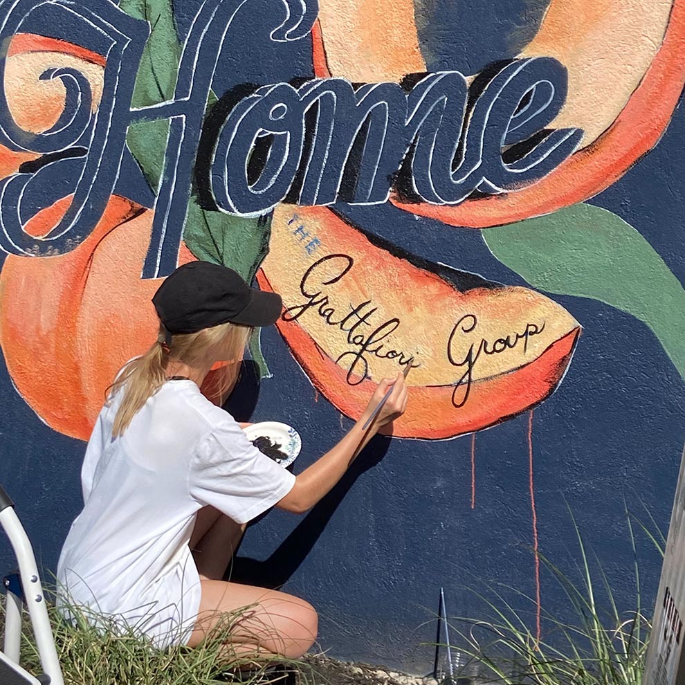 Welcome Home Mural